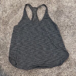 Lululemon - Women's Gray Racerback Tank Top